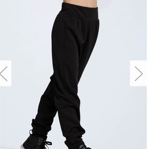 Weissman High Rise Joggers 8/10‎ Black New In Packaging
